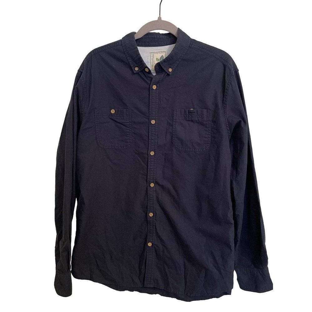 Alexander Julian Colours SHACKET SHIRT SIZE LARGE NAVY BLUE‎